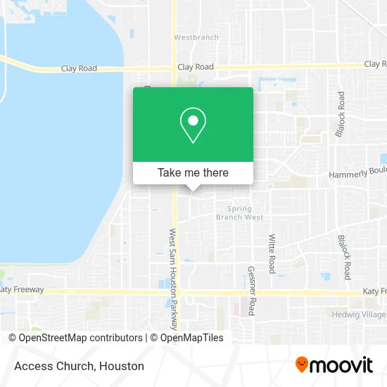 Access Church map