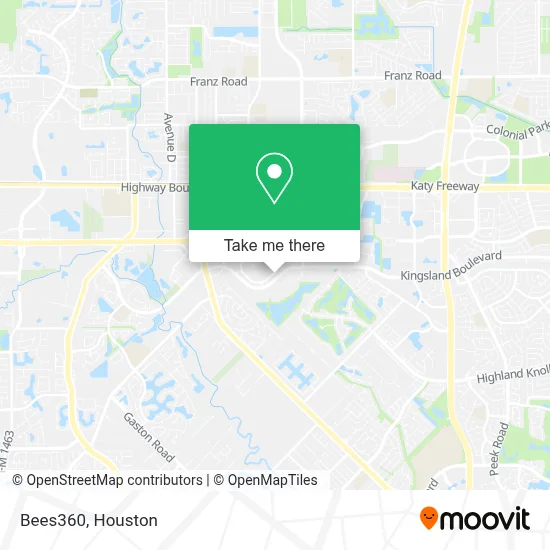 Bees360 map