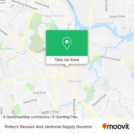 Ridley's Vacuum And Janitorial Supply map