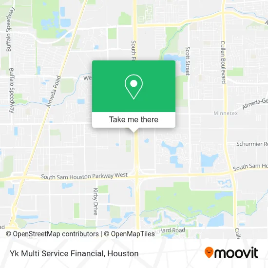 Yk Multi Service Financial map