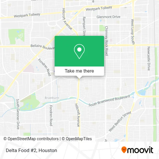 Delta Food #2 map
