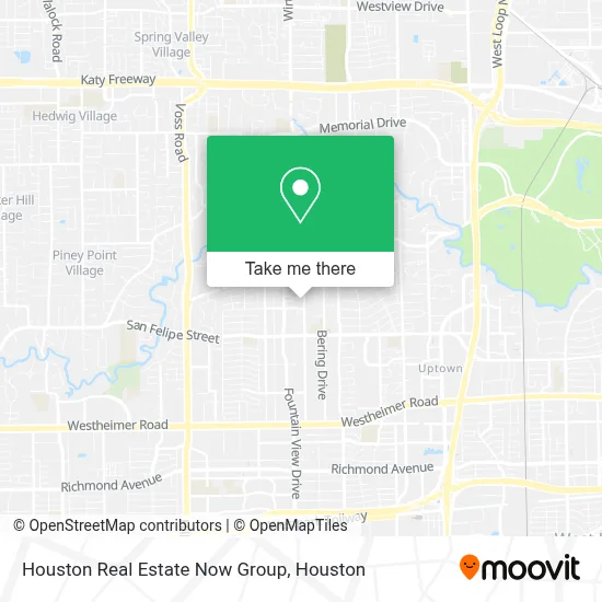 Houston Real Estate Now Group map