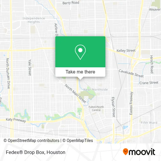 Fedex® Drop Box map