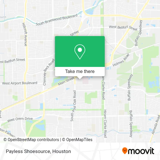 Payless Shoesource map