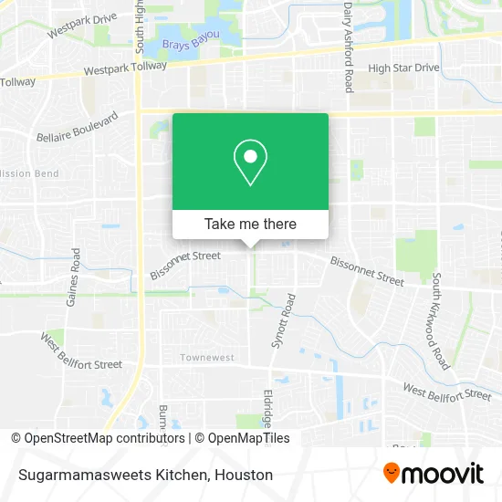 Sugarmamasweets Kitchen map