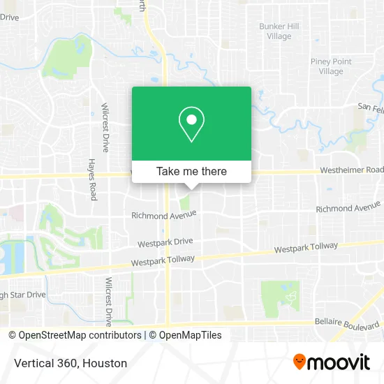 Vertical 360 map