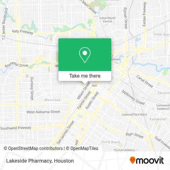 Lakeside Pharmacy map