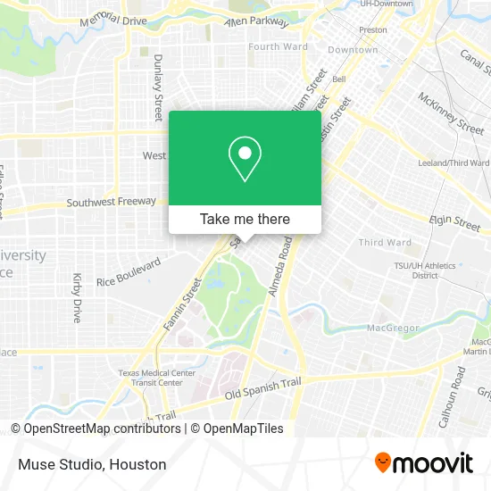 Muse Studio map
