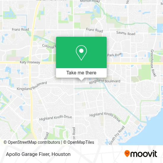 Apollo Garage Fixer map