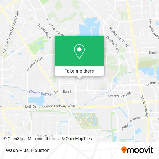 Wash Plus map