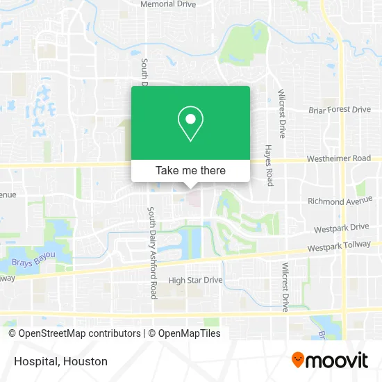 Hospital map
