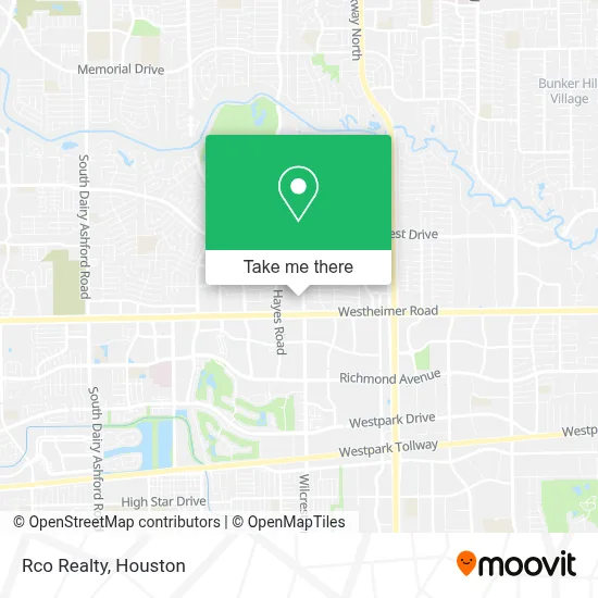 Mapa de Rco Realty