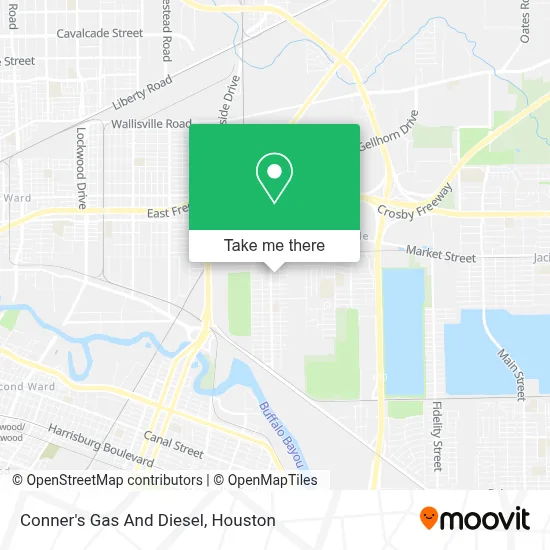 Conner's Gas And Diesel map