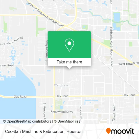 Cee-San Machine & Fabrication map