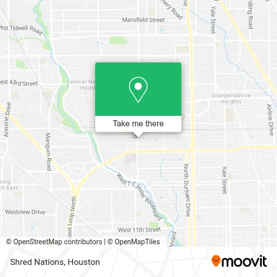 Shred Nations map