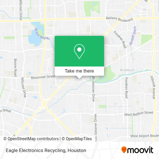 Eagle Electronics Recycling map