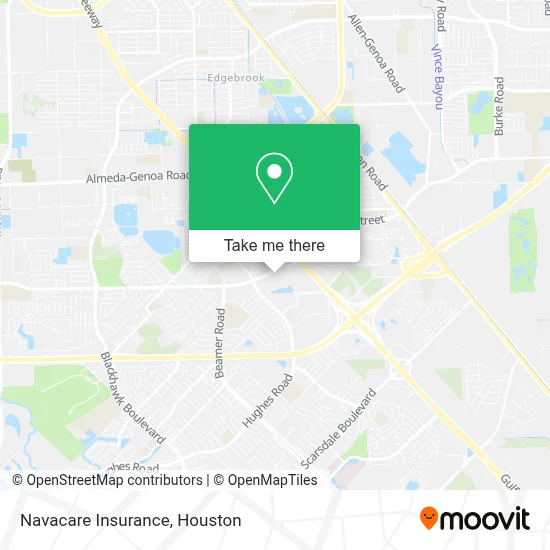 Navacare Insurance map