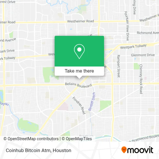 Coinhub Bitcoin Atm map
