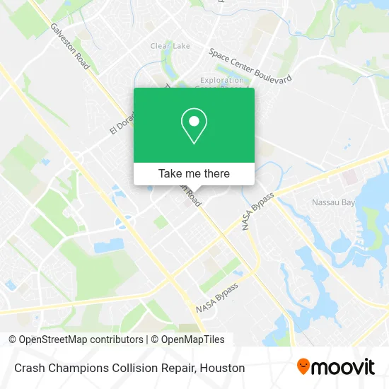 Crash Champions Collision Repair map