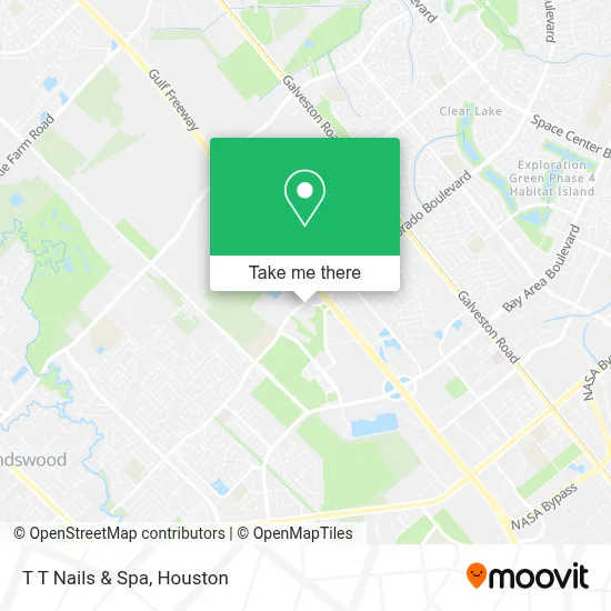 T T Nails & Spa map