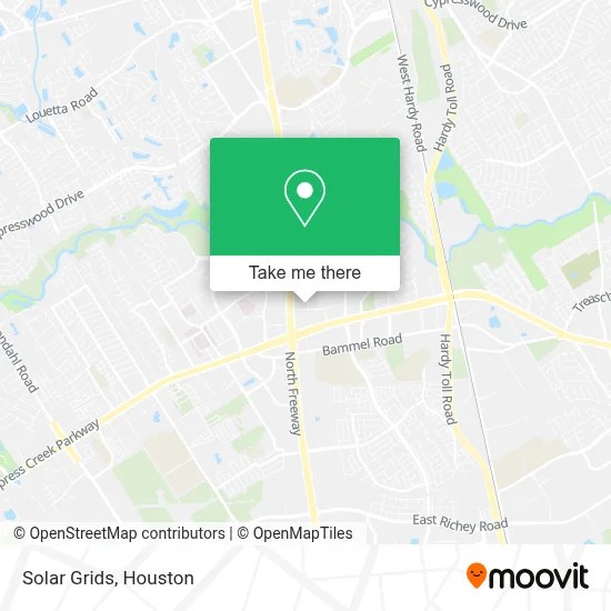 Solar Grids map