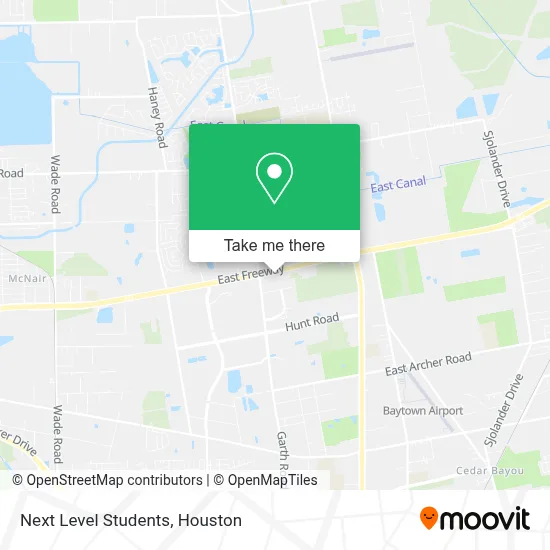 Next Level Students map