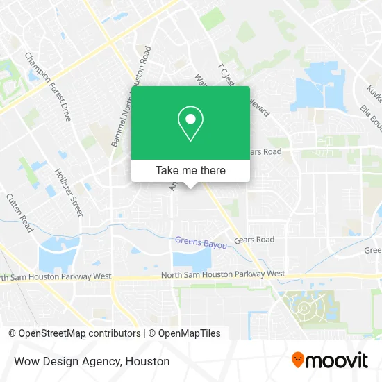 Wow Design Agency map