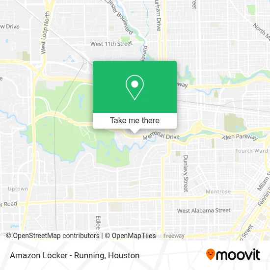 Amazon Locker - Running map