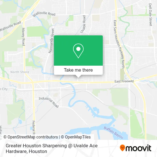 Greater Houston Sharpening @ Uvalde Ace Hardware map