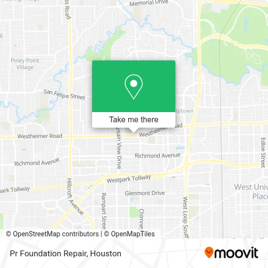 Pr Foundation Repair map