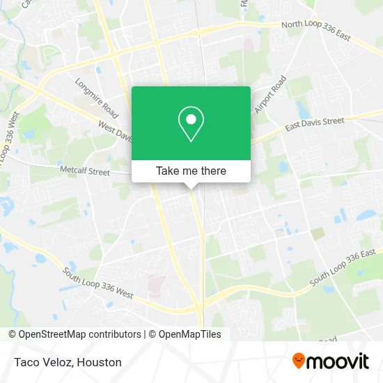 Taco Veloz map