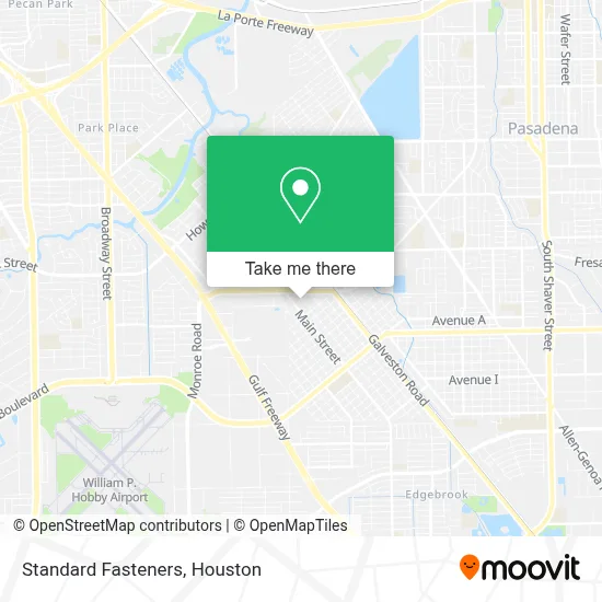 Standard Fasteners map