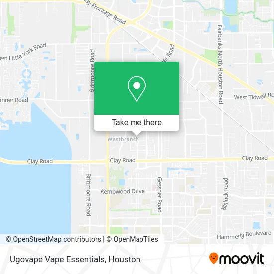 Ugovape Vape Essentials map