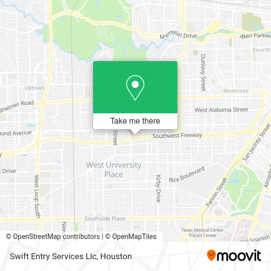 Swift Entry Services Llc map