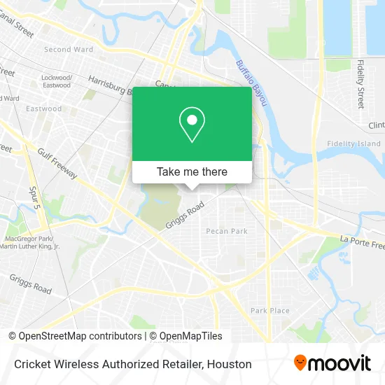 Cricket Wireless Authorized Retailer map