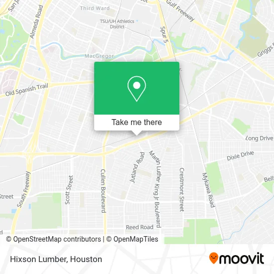 Hixson Lumber map