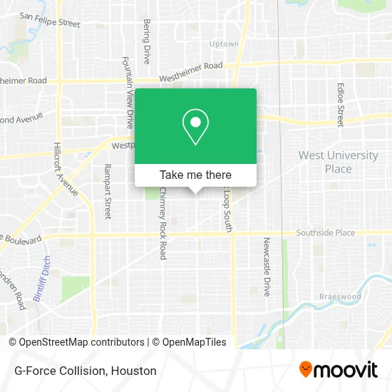 G-Force Collision map