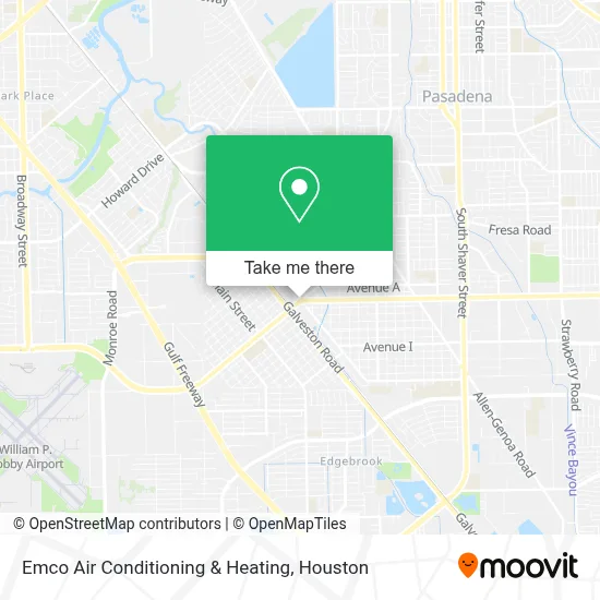Emco Air Conditioning & Heating map