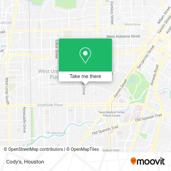 Cody's map