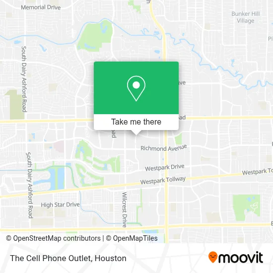The Cell Phone Outlet map