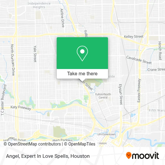 Angel, Expert In Love Spells map