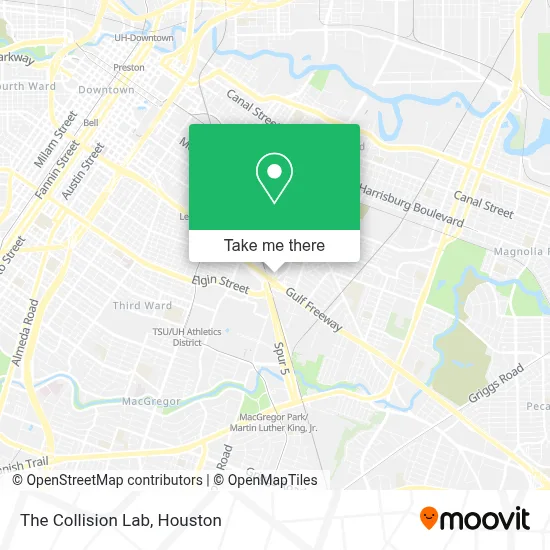The Collision Lab map