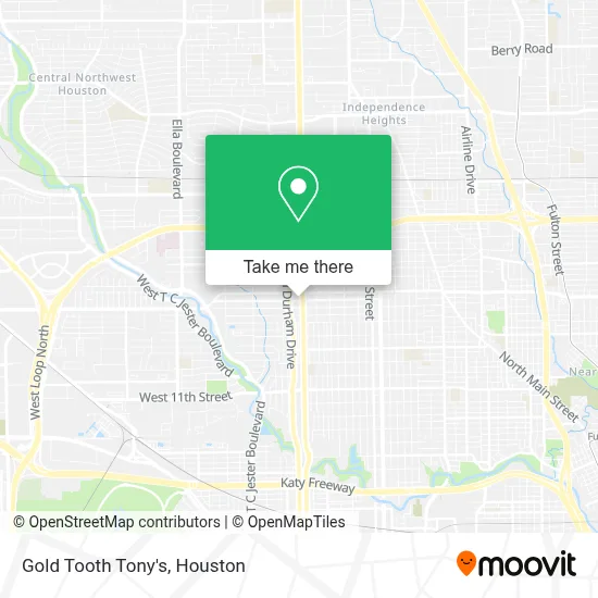 Gold Tooth Tony's map