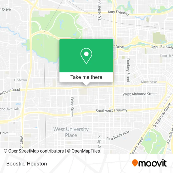 Boostie map