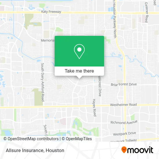 Allsure Insurance map