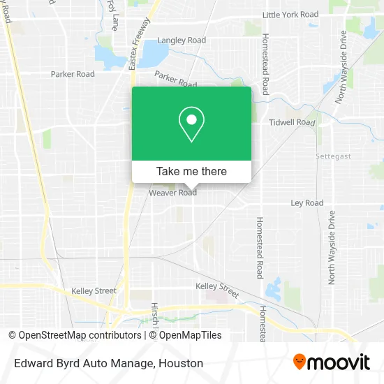 Edward Byrd Auto Manage map