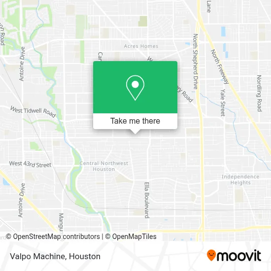 Valpo Machine map