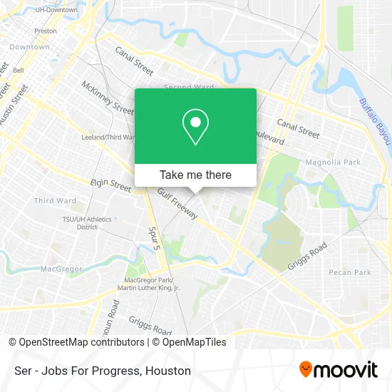 Ser - Jobs For Progress map