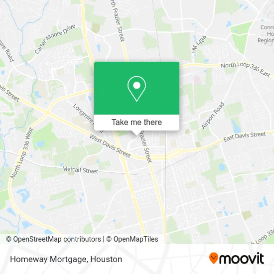 Homeway Mortgage map