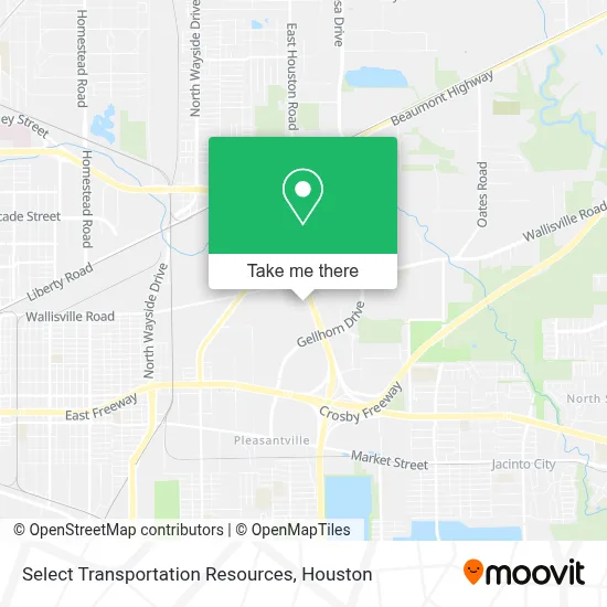 Select Transportation Resources map